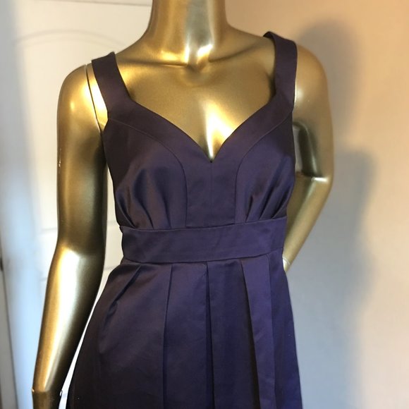 DAVID'S BRIDAL Cotton Sateen Sleeveless Dress NEW WITH TAG! - Picture 5 of 16